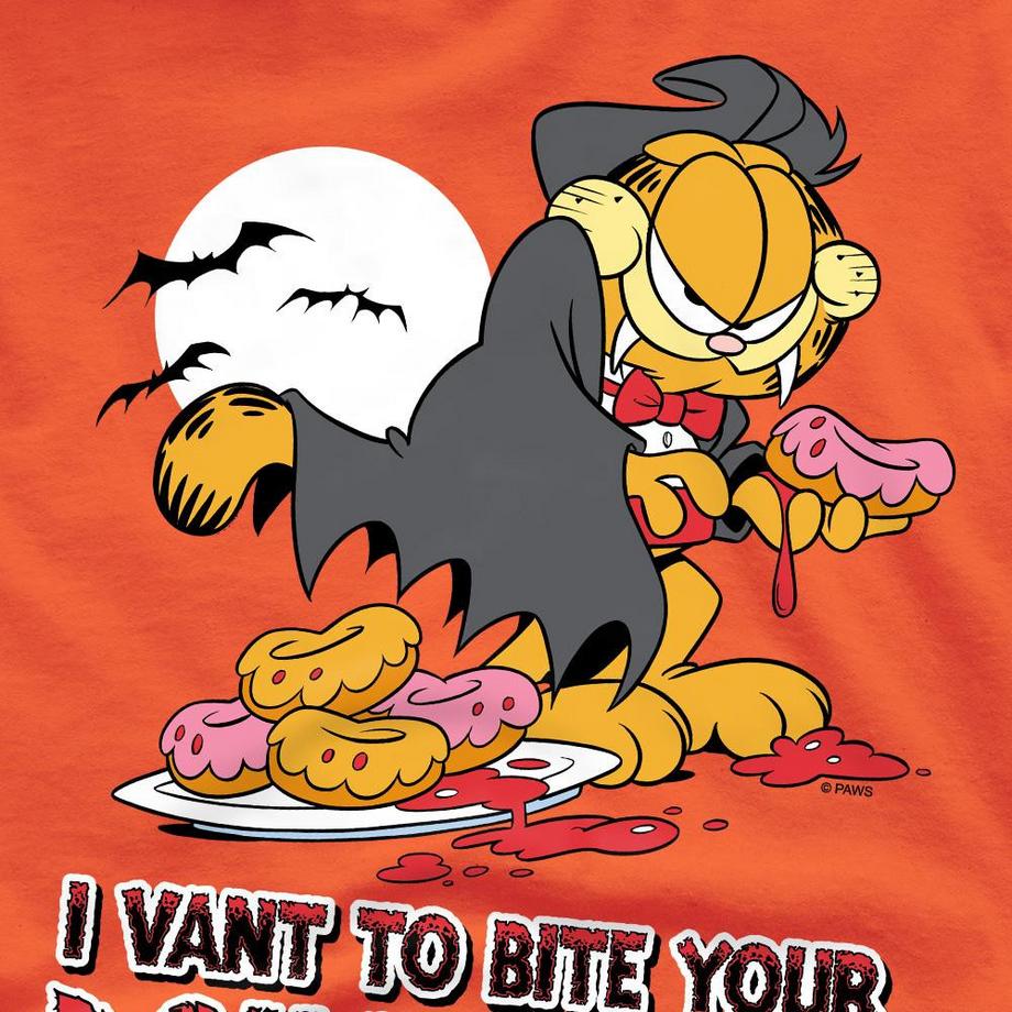 Garfield T-Shirt I Vant Doughnuts  