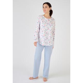 Damart  Lot de 2 pyjamas maille jersey pur coton peigné. 