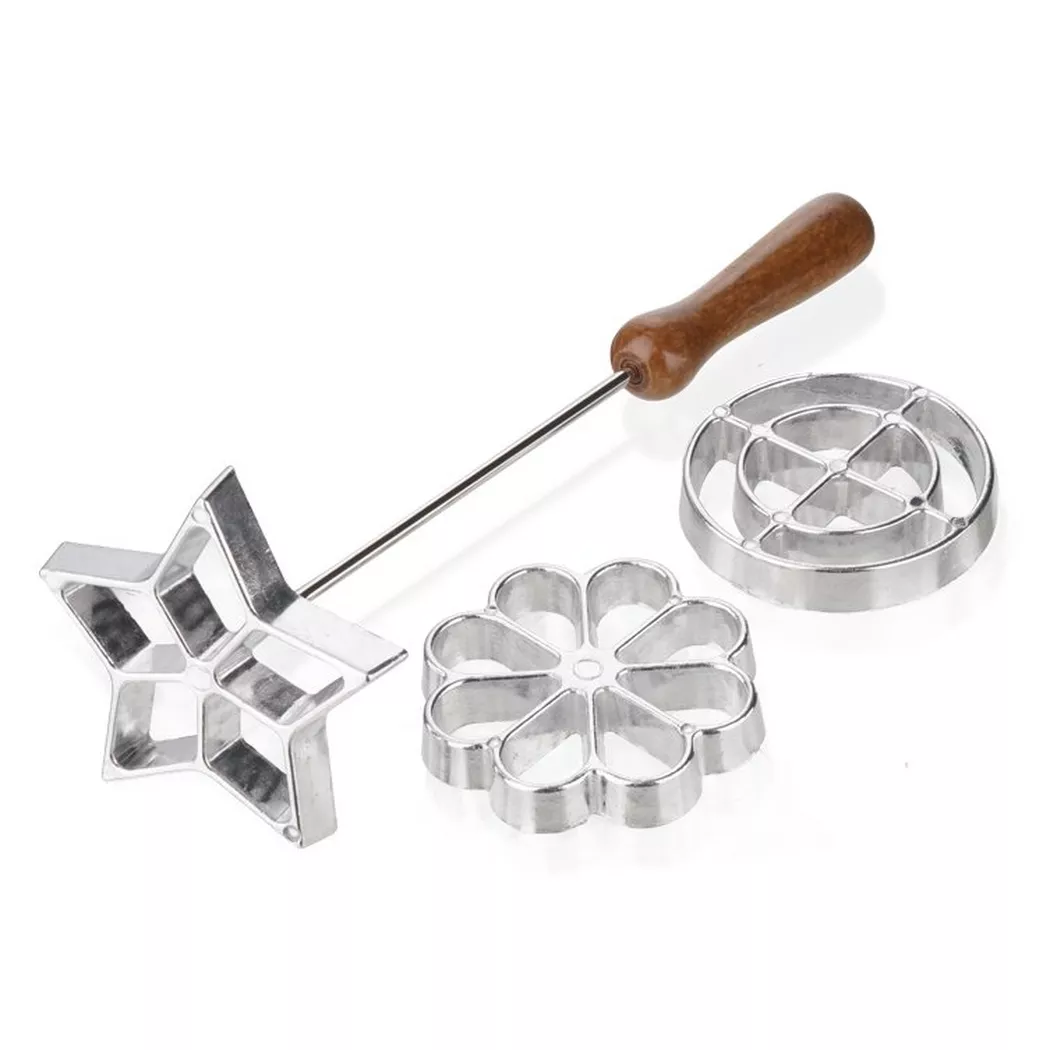 Eva- Kochen und Haushalt - Eva - Waffelbäckerei mit 3 Dekoren, One Size