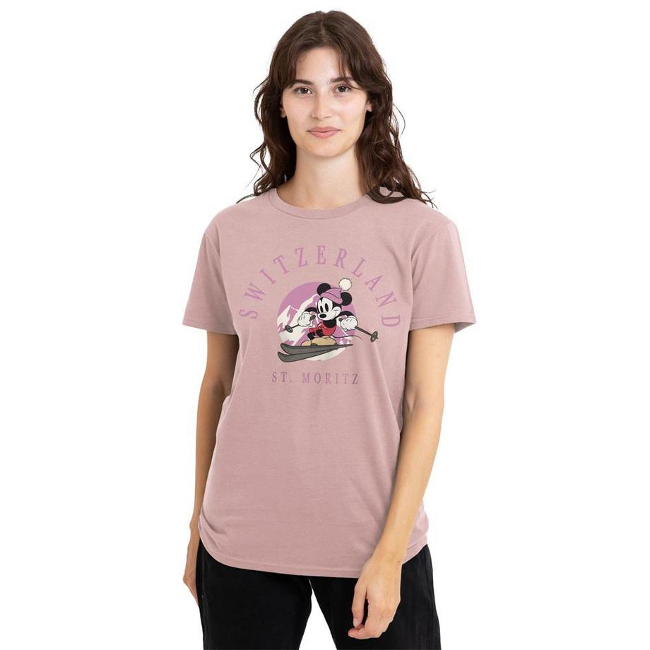 Disney Mickey Mouse Suisse St Moritz T-Shirt  