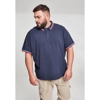 URBAN CLASSICS  polo urban classic double stripe 