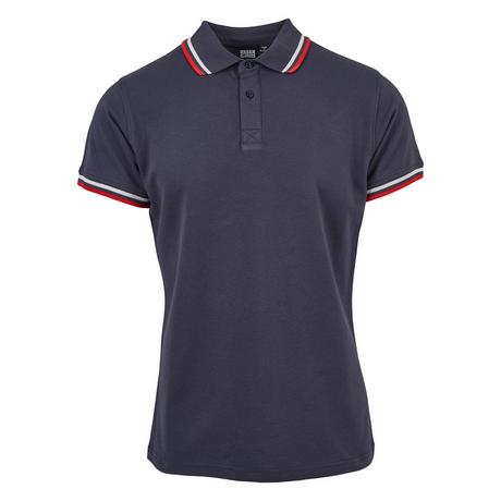 URBAN CLASSICS  polo urban classic double stripe 