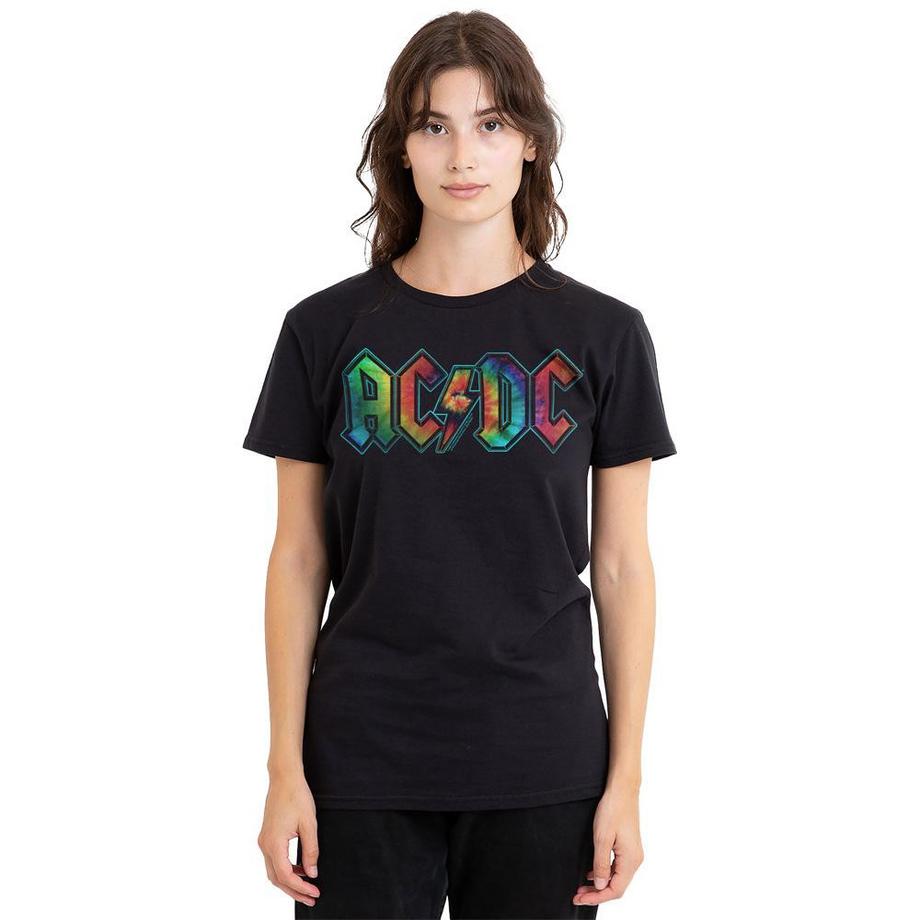 AC/DC ACDC T-Shirt Logo Tie-Dye  