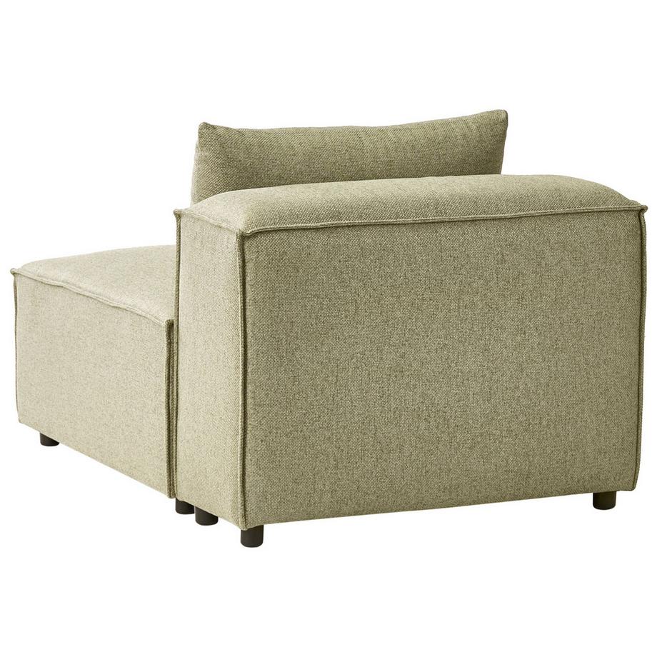 Beliani Module fauteuil en Tissu Moderne BRANDE  