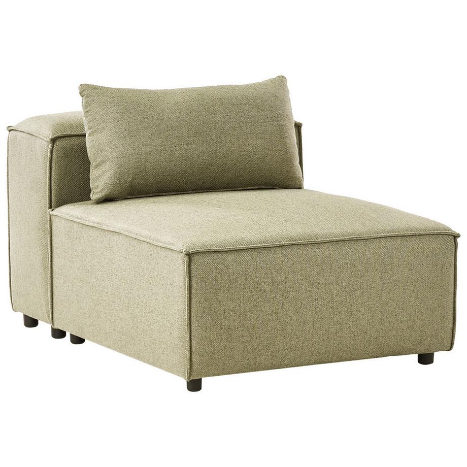 Beliani Module fauteuil en Tissu Moderne BRANDE  