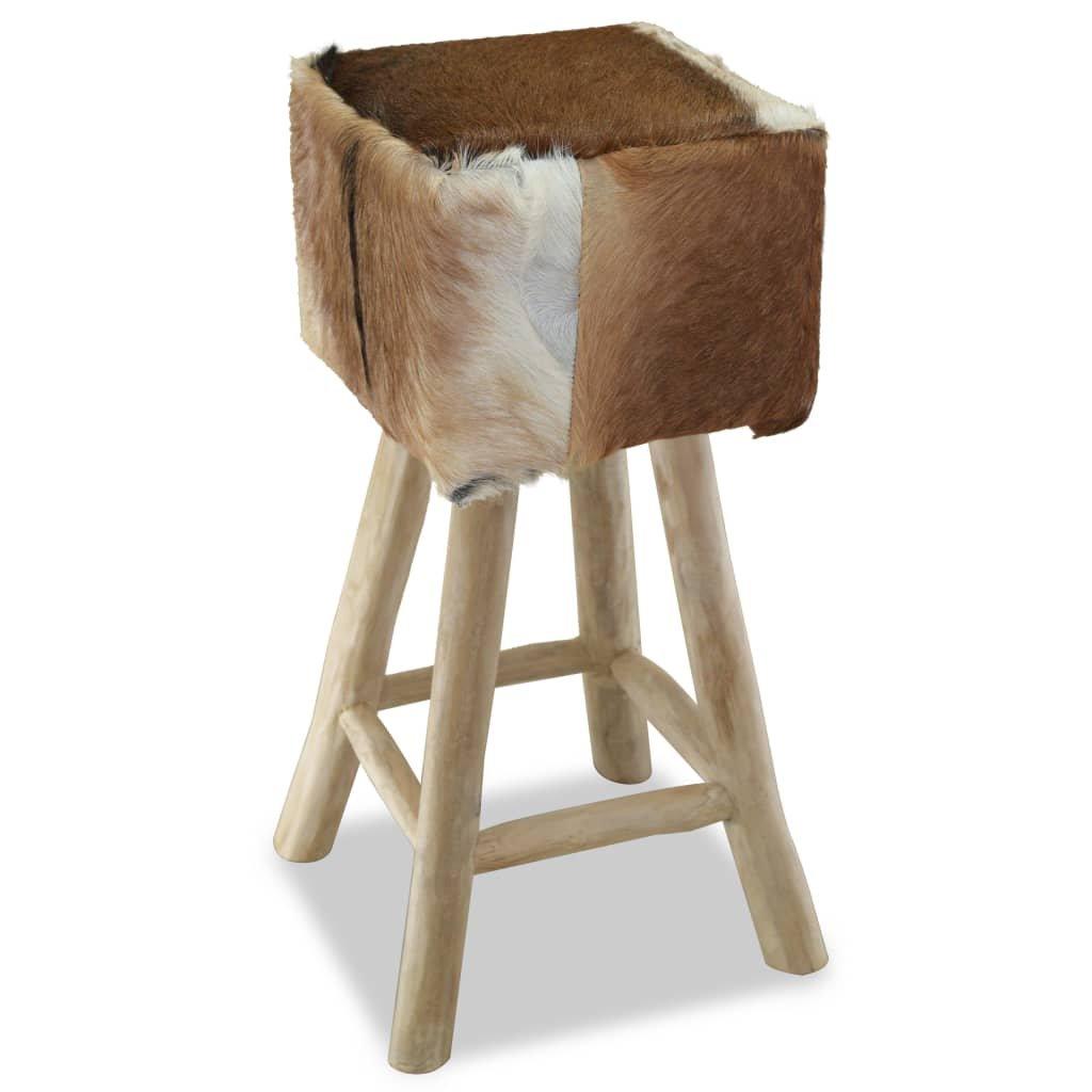 VidaXL Tabouret de bar bois  