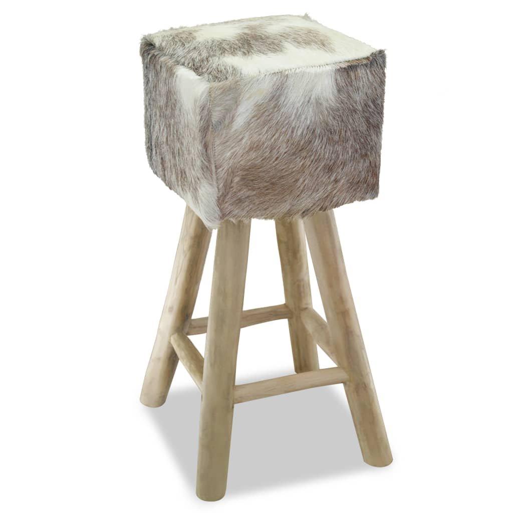 VidaXL Tabouret de bar bois  