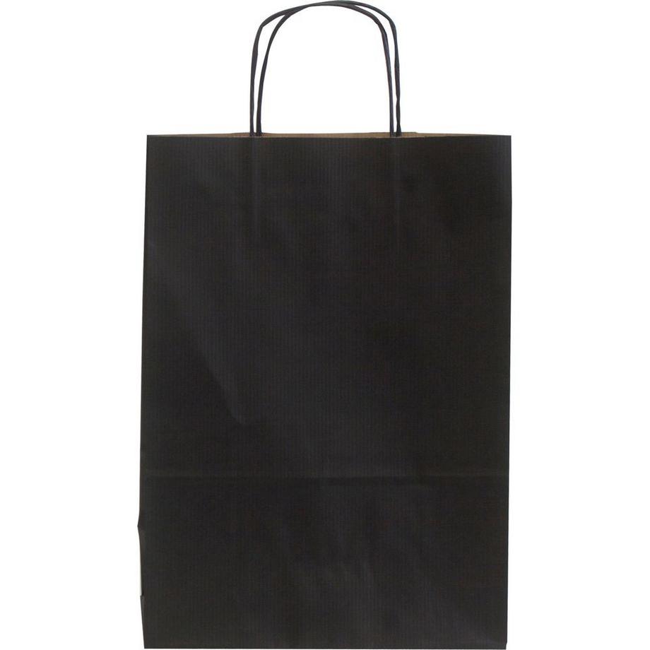 NEUTRAL  NEUTRAL Tragtaschen Allegra schwarz SDF26-798 Kraft,110g, 26x12x36cm 25 Stk. 