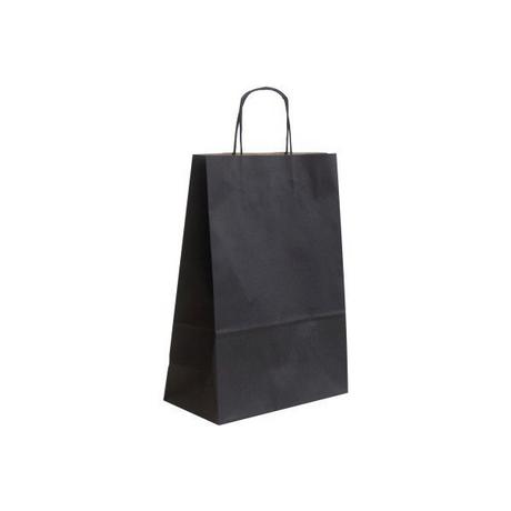 NEUTRAL  NEUTRAL Tragtaschen Allegra schwarz SDF26-798 Kraft,110g, 26x12x36cm 25 Stk. 