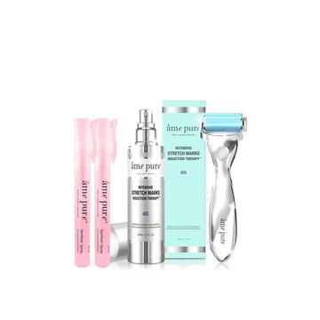 Body Basic | Stretch Marks - Derma Roller Kit zur Entfernung von Dehnungsstreifen: CIT Body microneedling Roller + dehnungsstreifen Gel+ Sanitizer Spray