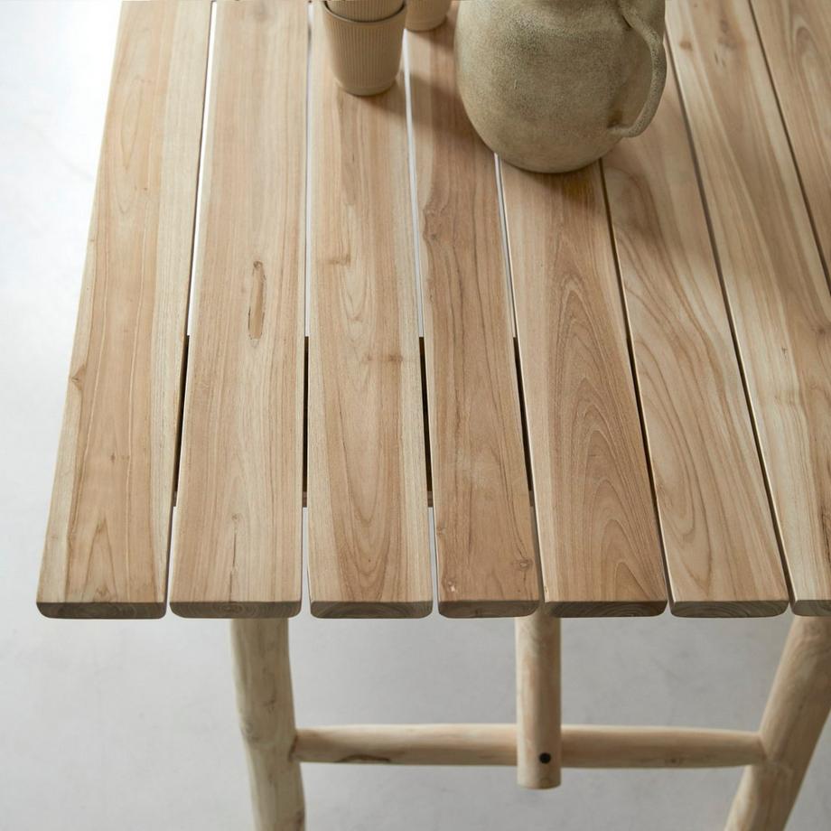 Tikamoon Table en bois flotté 4/6 pers Mathilda  