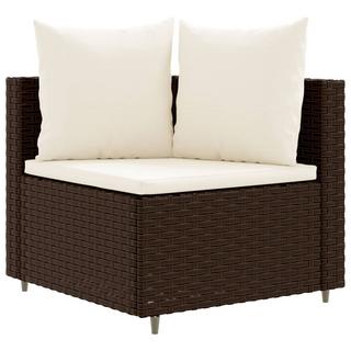 VidaXL Gartensofagarnitur poly-rattan  