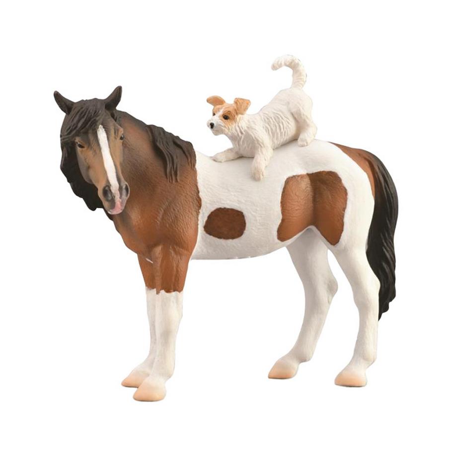 CollectA  Horse Country Schmusepony mit Hundefreund 