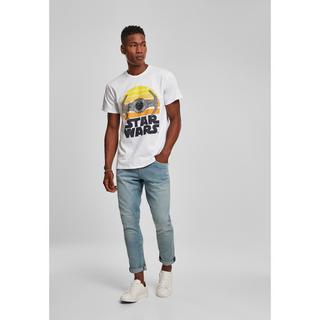 URBAN CLASSICS Star Wars Sunset Grafik T-Shirt  