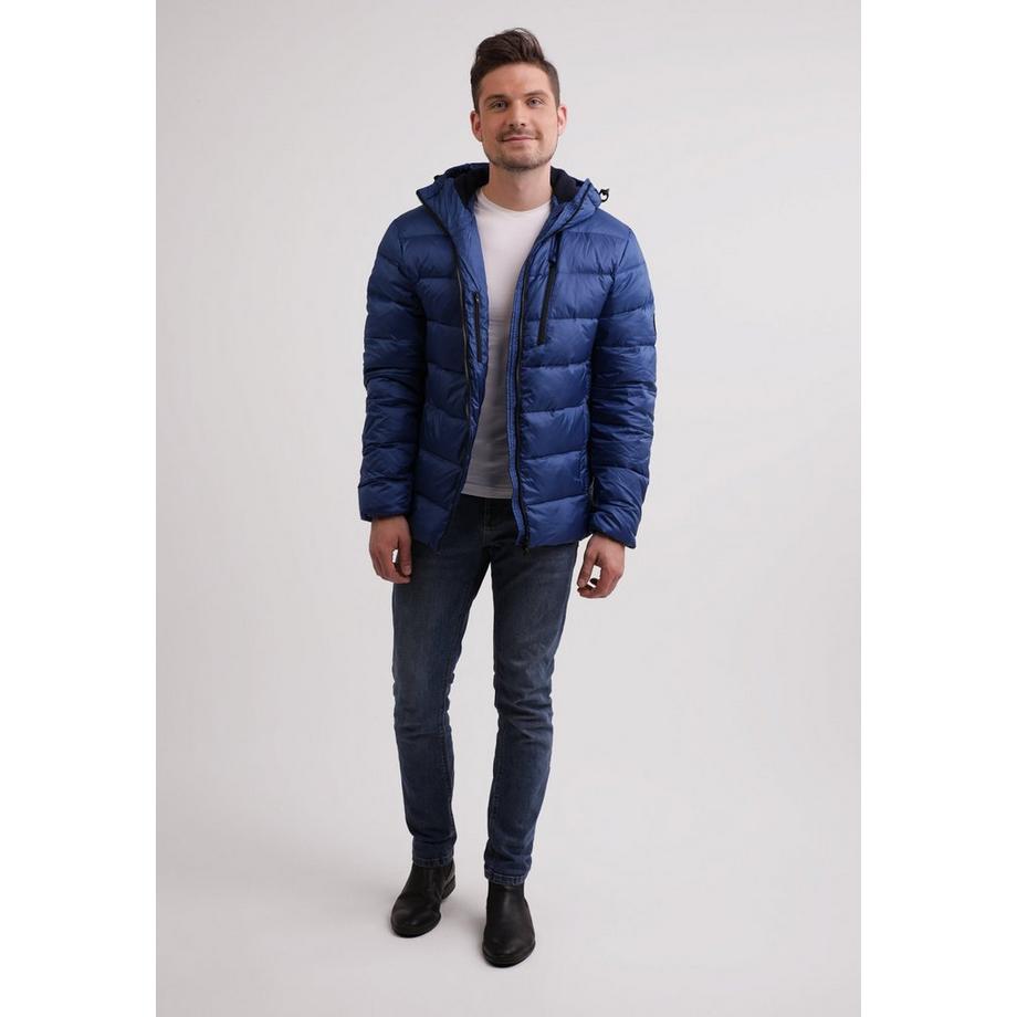 CASH-MERE.CH EXTREME Daunenjacke mit Kapuze und Kaschmirfutter  