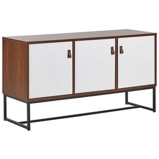 Beliani Commode 3 portes en MDF Moderne NUEVA  