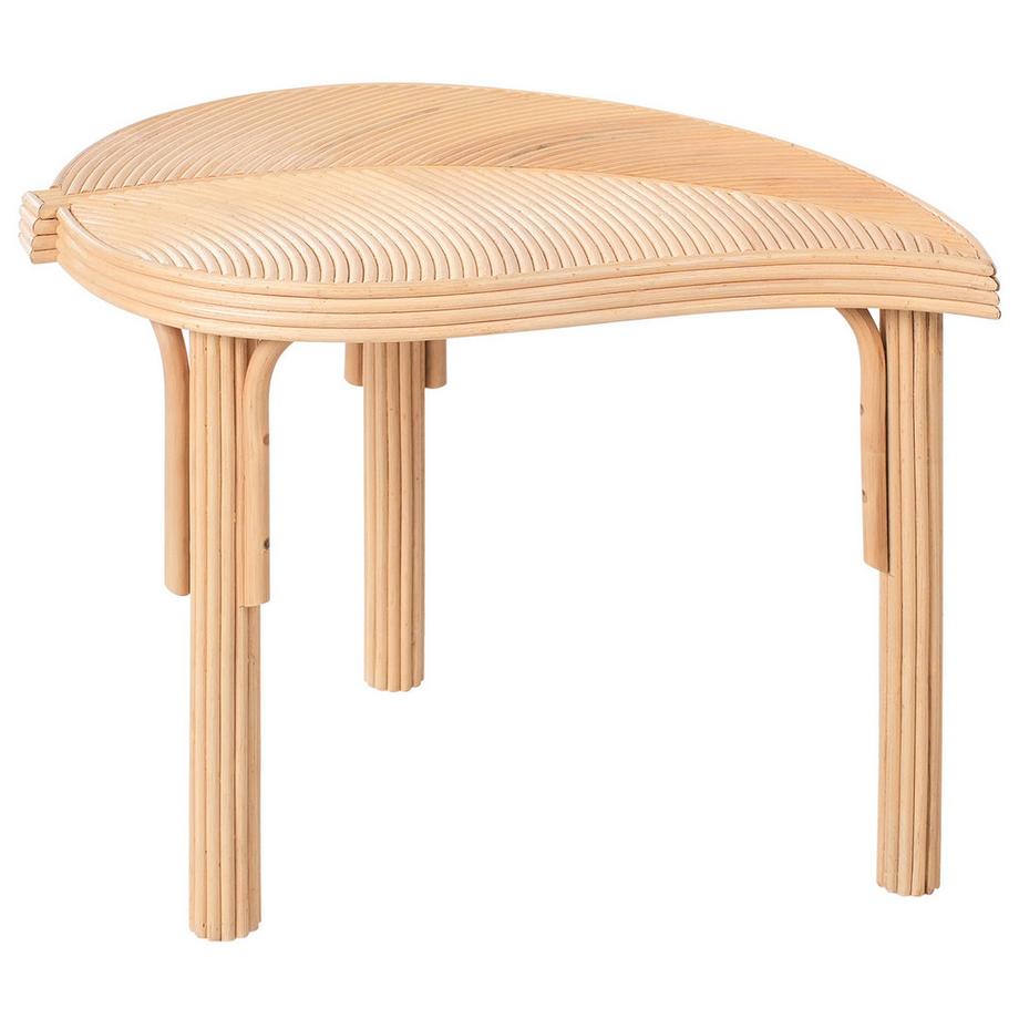 Beliani Couchtisch 2er Set aus Rattan  PARALIA  