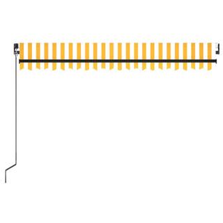 VidaXL Auvent rétractable aluminium  