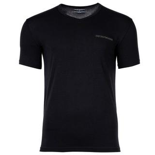 EMPORIO ARMANI Core Logoband Vestibilità Comoda Scollo a V T-Shirt Confezione da 2  