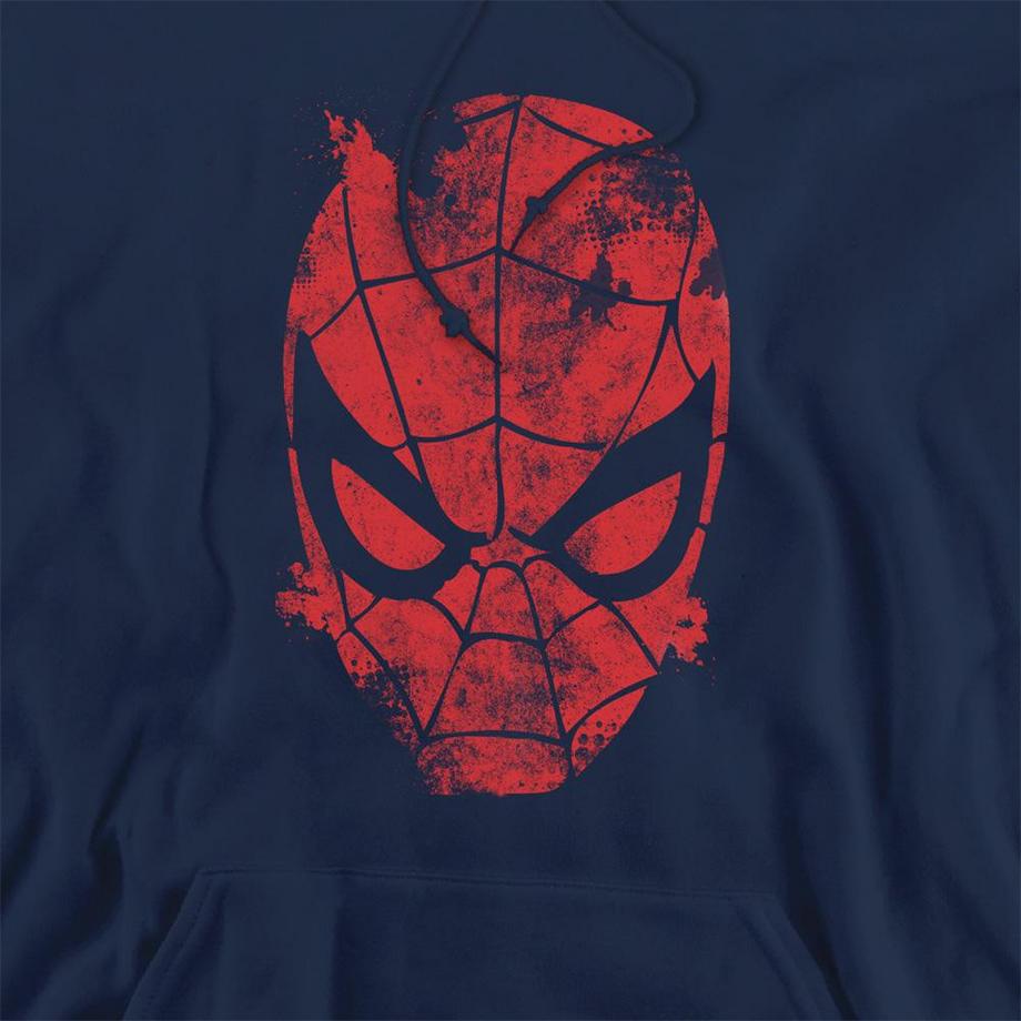 MARVEL Felpa Con Cappuccio Grafica Spider-Man  