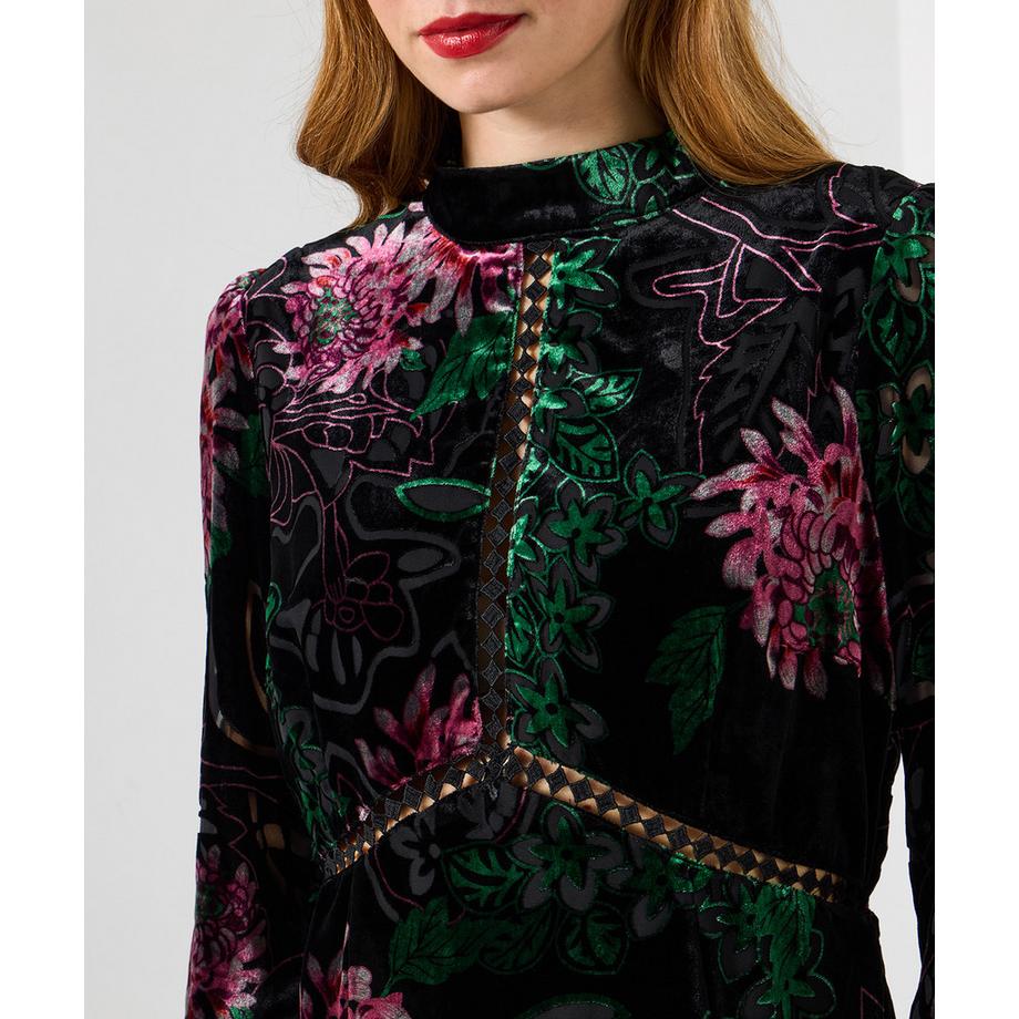 Joe Browns Tunica Devoré Stampa Floreale  