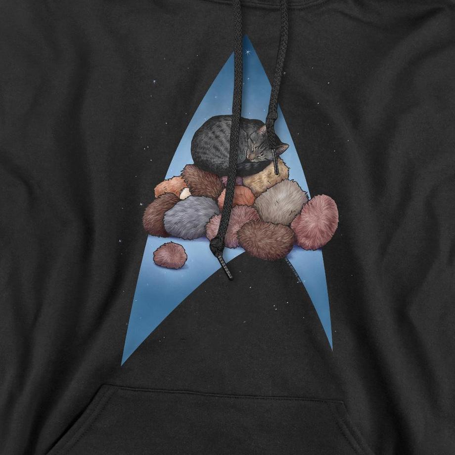 Star Trek Five Year Nap Felpa con cappuccio  