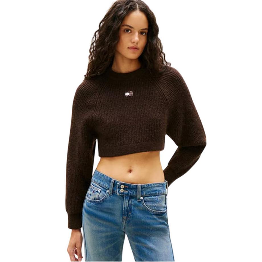 TOMMY JEANS Pull Court à Manches Raglan  