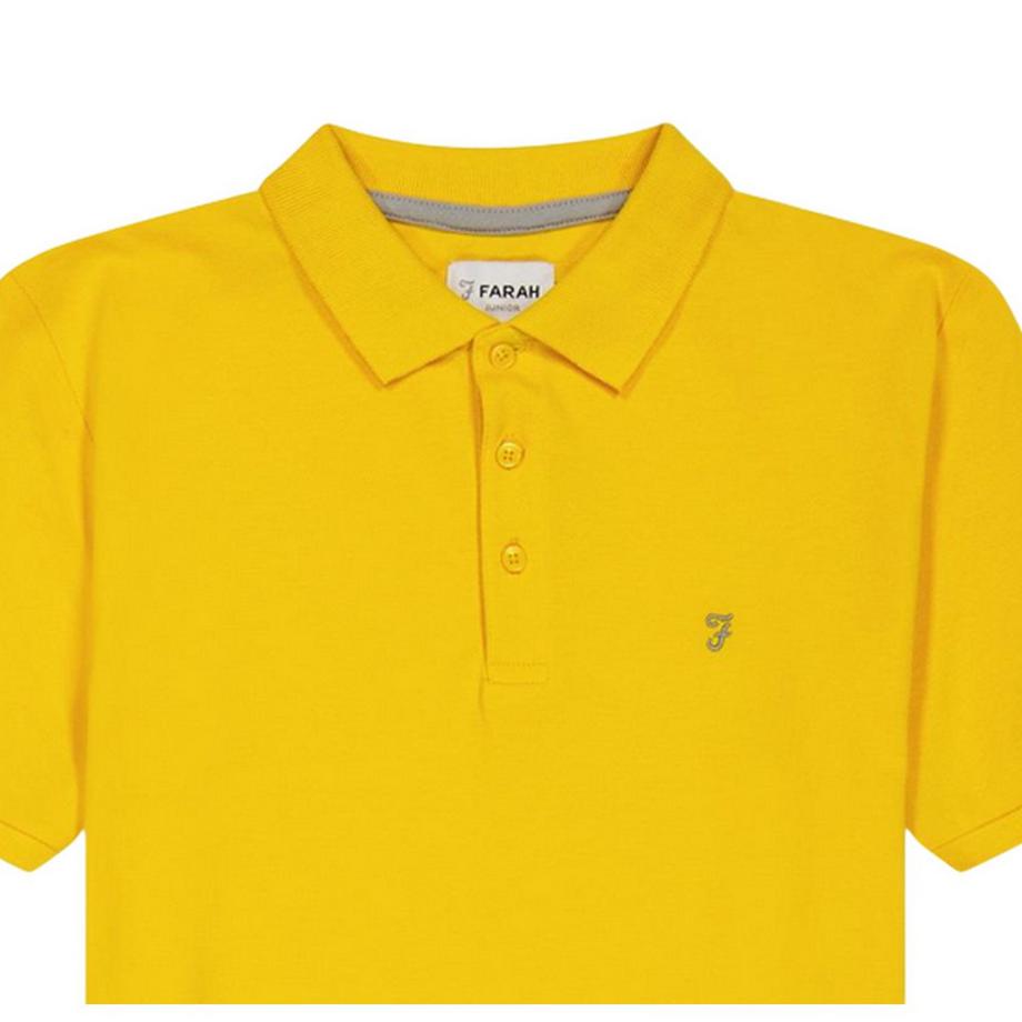 FARAH  Bugsworth Maglietta Polo Ricamato Maniche Corte 