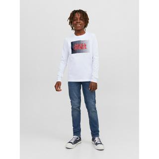 JACK & JONES  T-shirt bambino a maniche lunghe con scollo rotondo Jack & Jones Corp Logo Play 