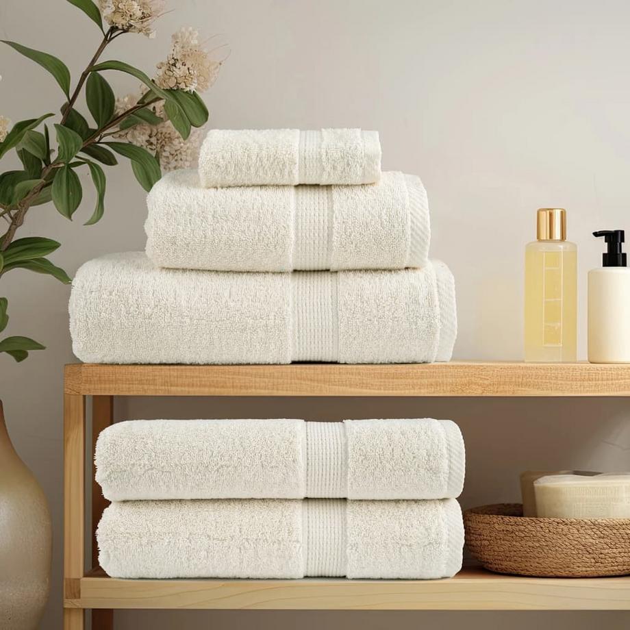 VidaXL Serviette de douche coton  