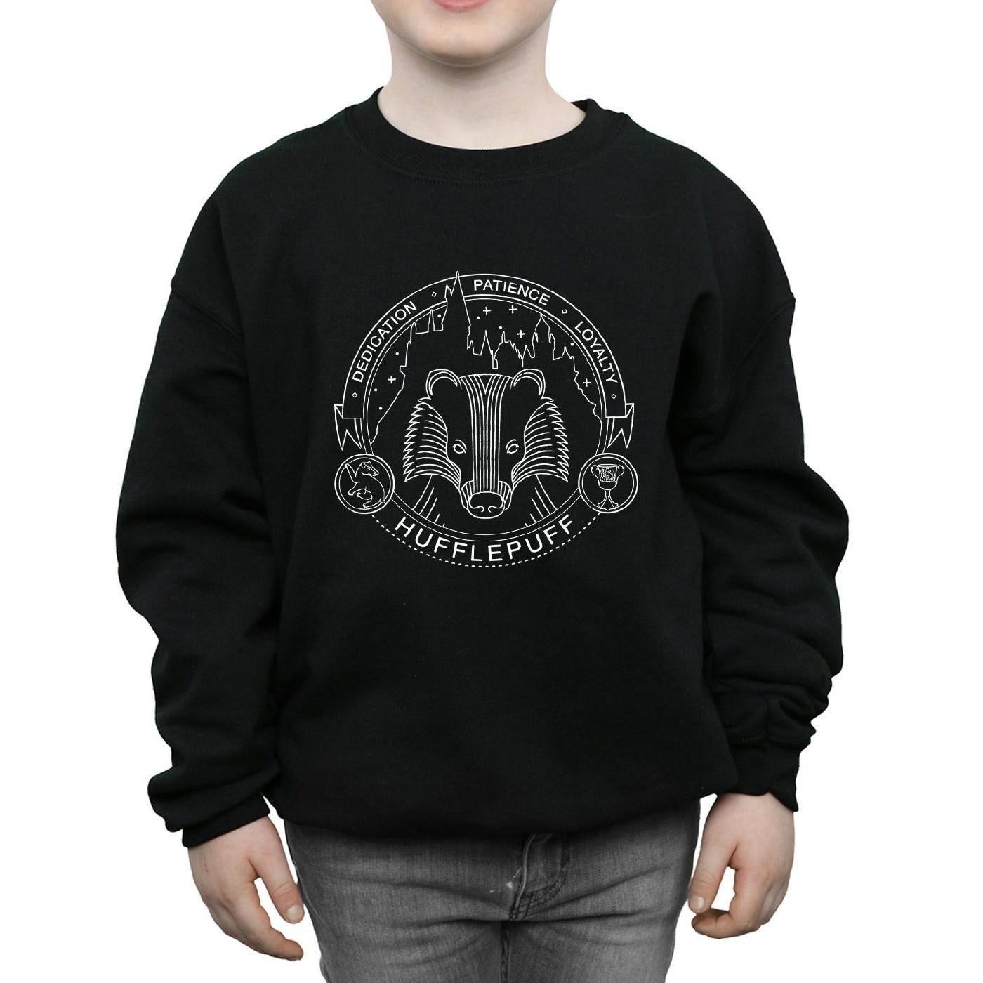 HARRY-POTTER  Hufflepuff Sweatshirt 