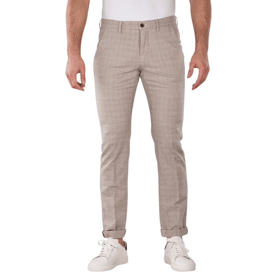 Torino Chino Slim Fit Check