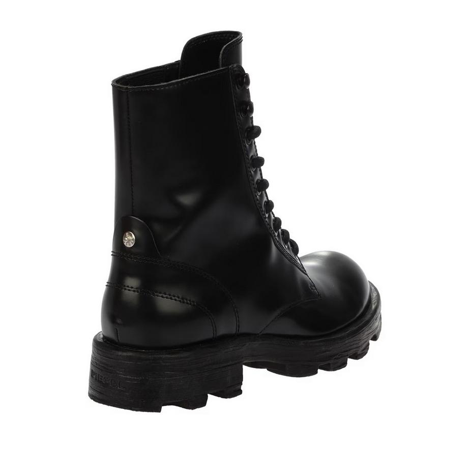 DIESEL Bottines Combat Dhammer en Cuir  