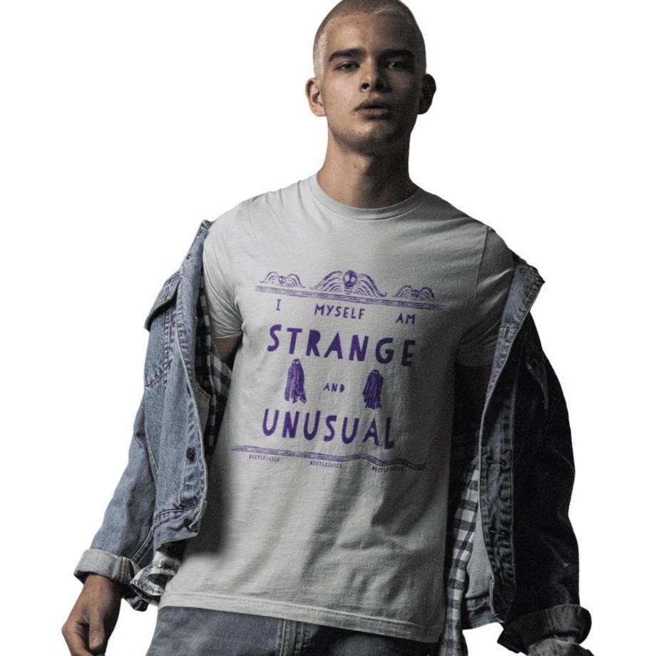 Beetlejuice Strange And Unusual T-Shirt Imprimé  