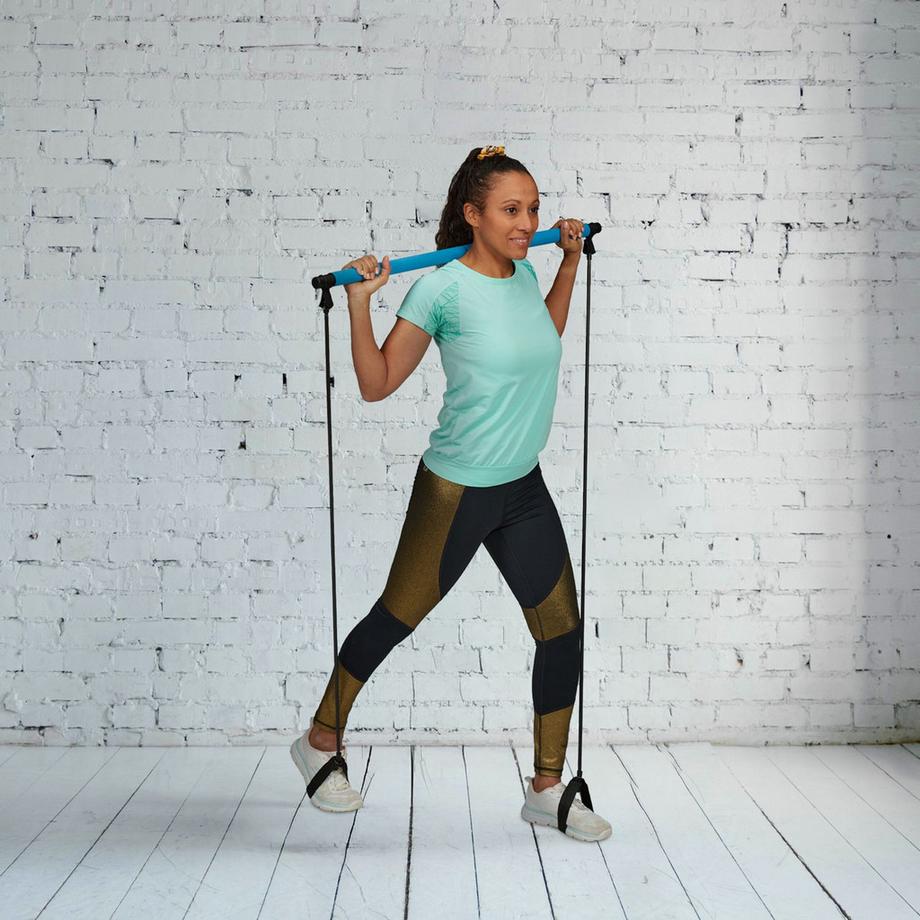 B2X  Barra Pilates con fasce di resistenza 