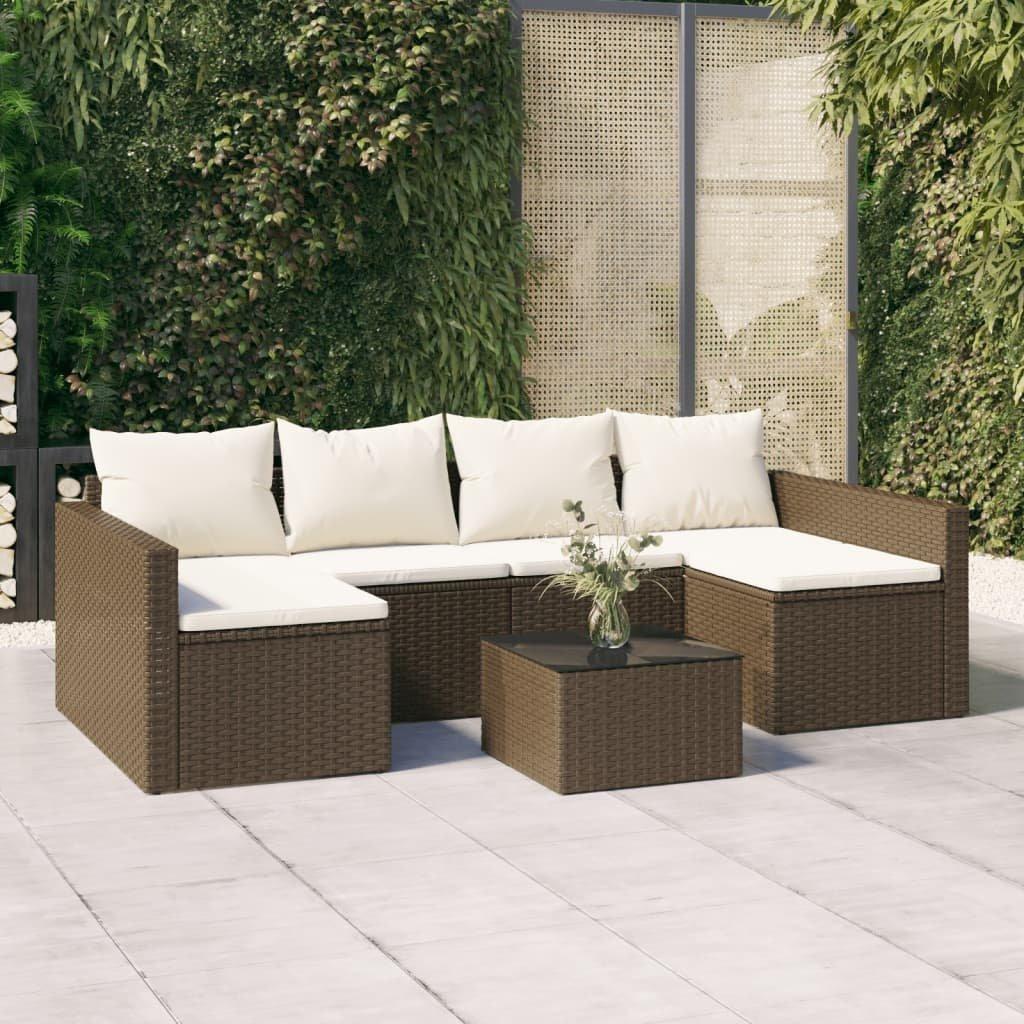 VidaXL Garten lounge set poly-rattan  