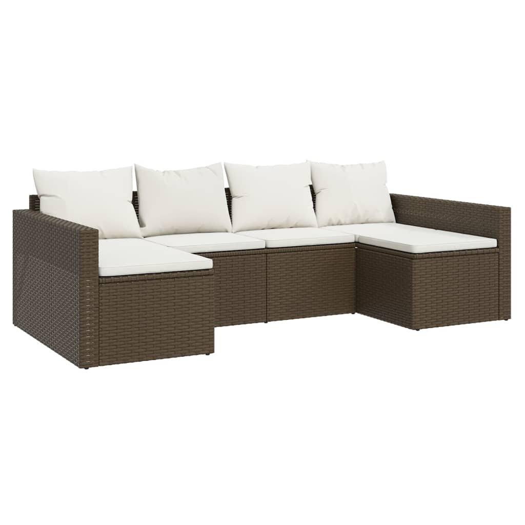 VidaXL Garten lounge set poly-rattan  