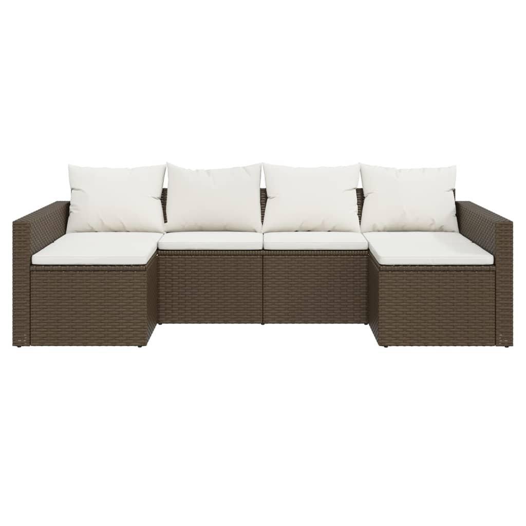 VidaXL Garten lounge set poly-rattan  