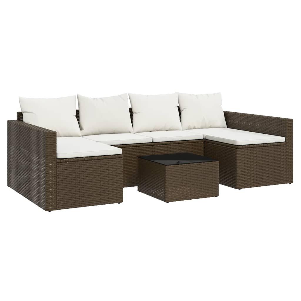 VidaXL Garten lounge set poly-rattan  