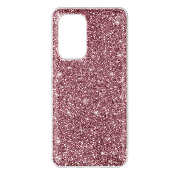 Avizar  Coque Samsung A53 5G Paillettes Rose 