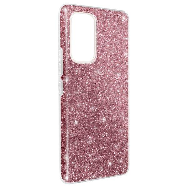 Avizar  Coque Samsung A53 5G Paillettes Rose 