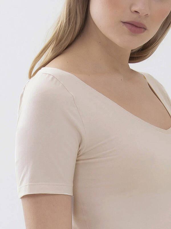 mey Superfine Organic Regular Fit Kurzarm T-Shirt  