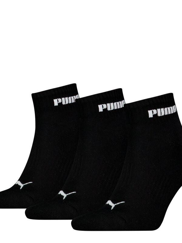 PUMA Cushioned Quarter Socken 3er-Pack  