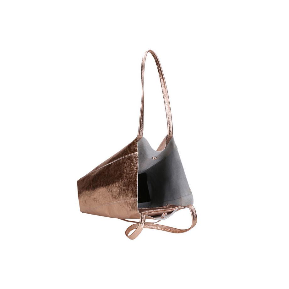 Gave Lux Borsa Tote Metallizzata  