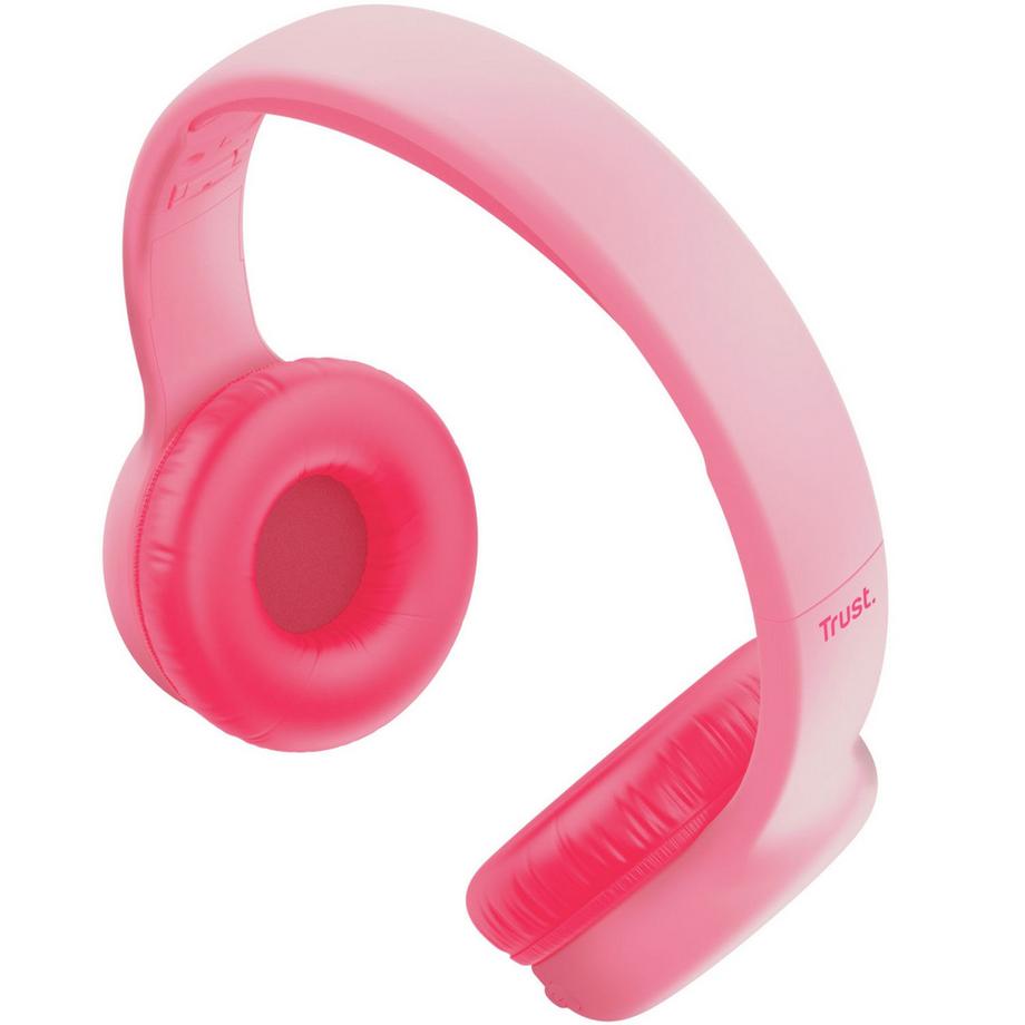 Trust  Nouna Écouteurs sans fil pour enfants Rose 