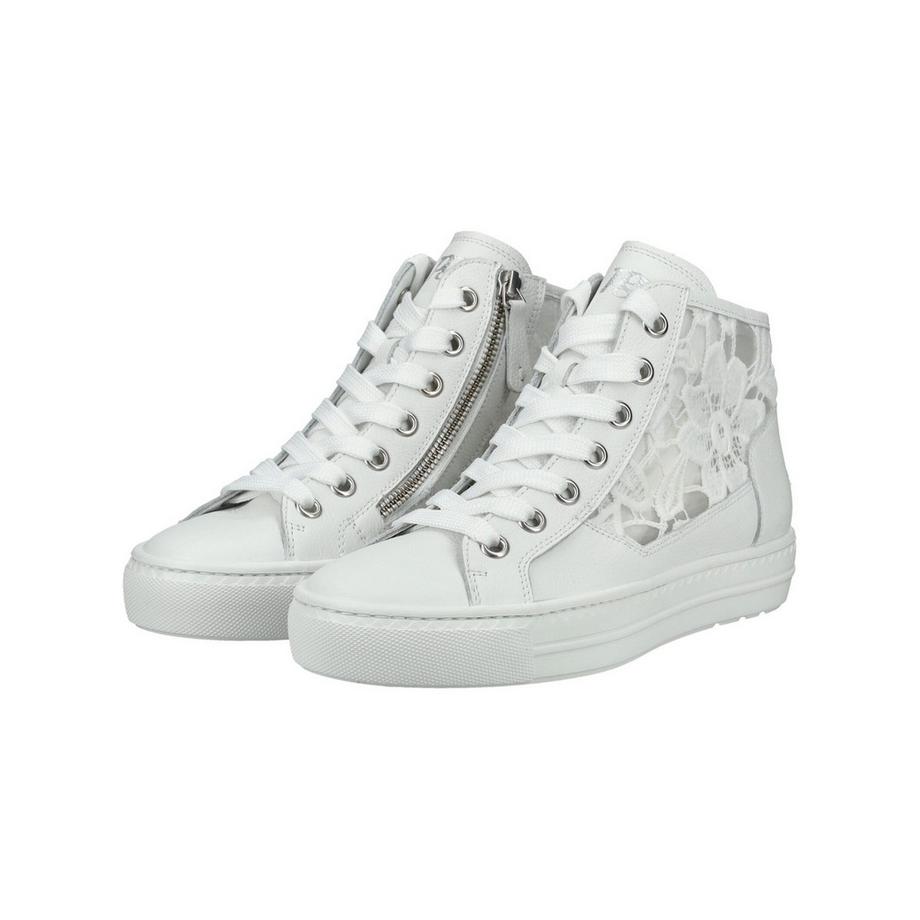 Paul Green Sneaker alta con dettagli in pizzo  