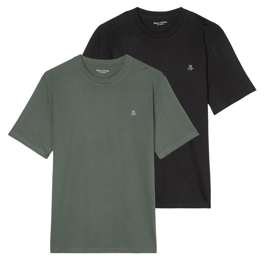 T-shirt  Paquet de 2 Confortable à porter-Small-Logo