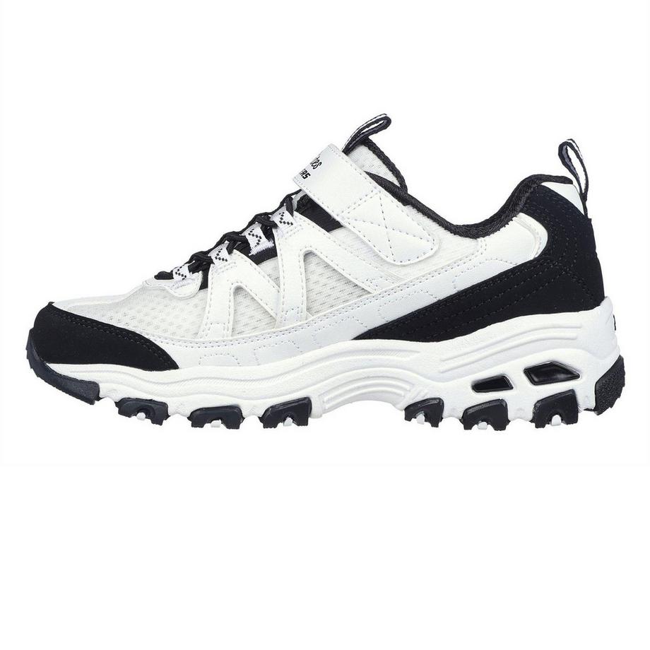 SKECHERS Dlites Sneaker mit Klobigem Flachem Sohlen  