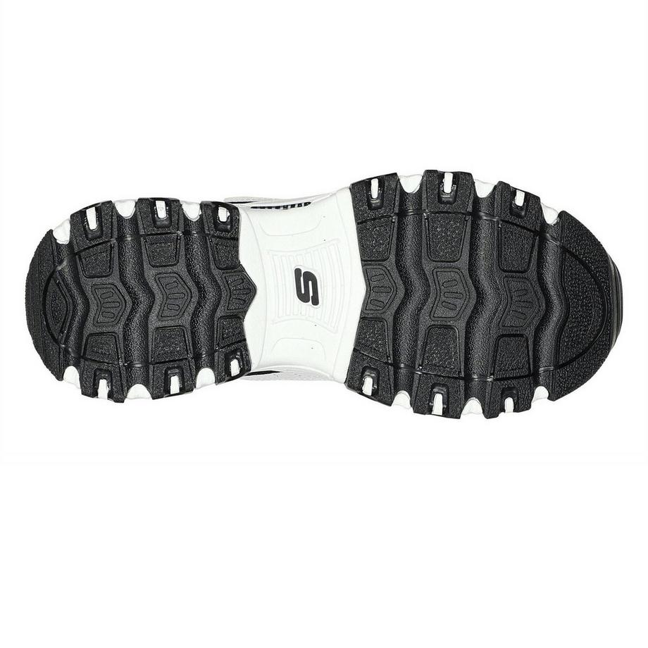 SKECHERS Dlites Sneaker mit Klobigem Flachem Sohlen  