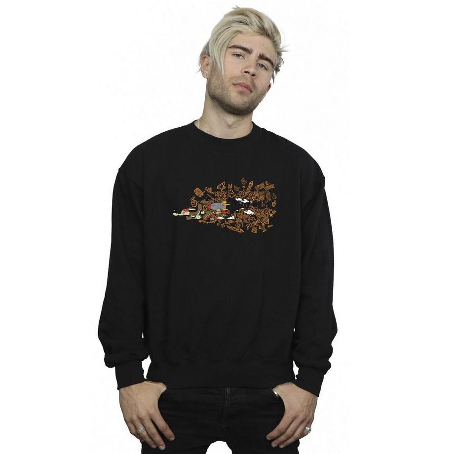 LOONEY TUNES ACME Sweatshirt Col Rond  